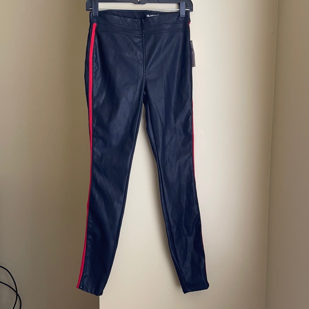 Blank NYF faux leather skinny pants
